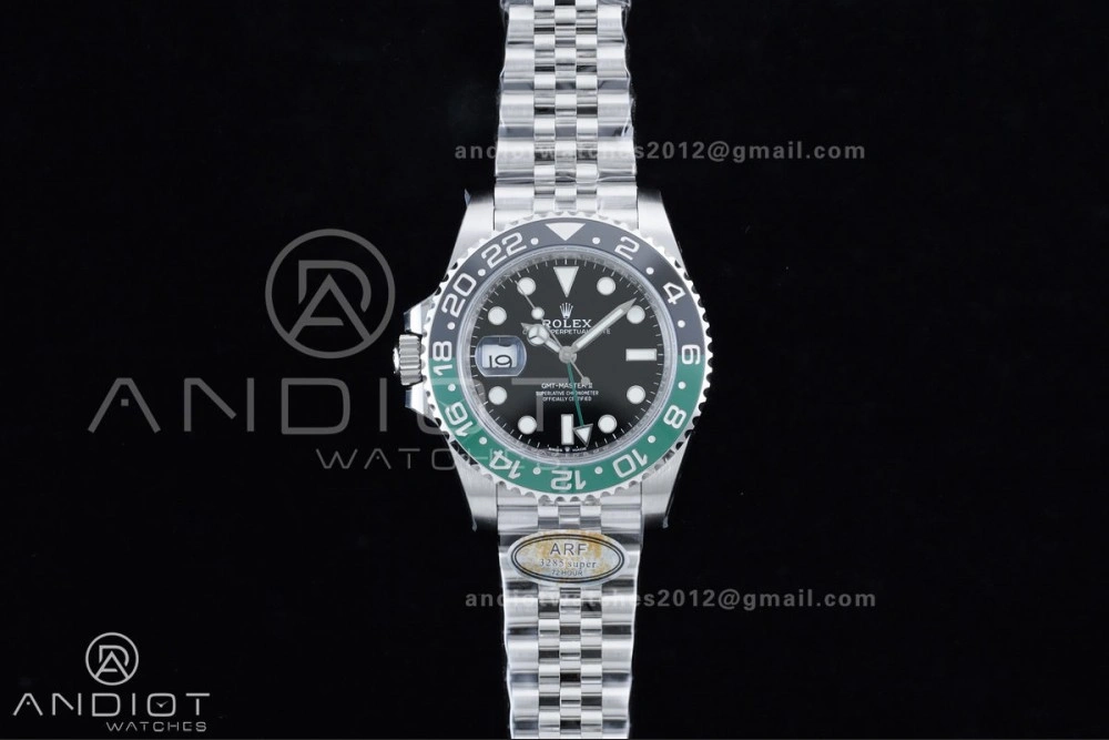 GMT Master II 126720 VTNR LHD 904L SS ARF 1:1 Best Edition on Jubilee Bracelet New SH3285 V EasyMatch 865