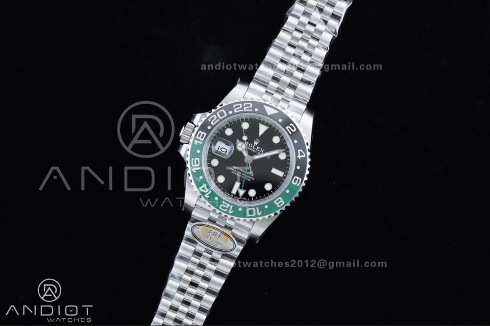 GMT Master II 126720 VTNR LHD 904L SS ARF 1:1 Best Edition on Jubilee Bracelet New SH3285 V EasyMatch 865