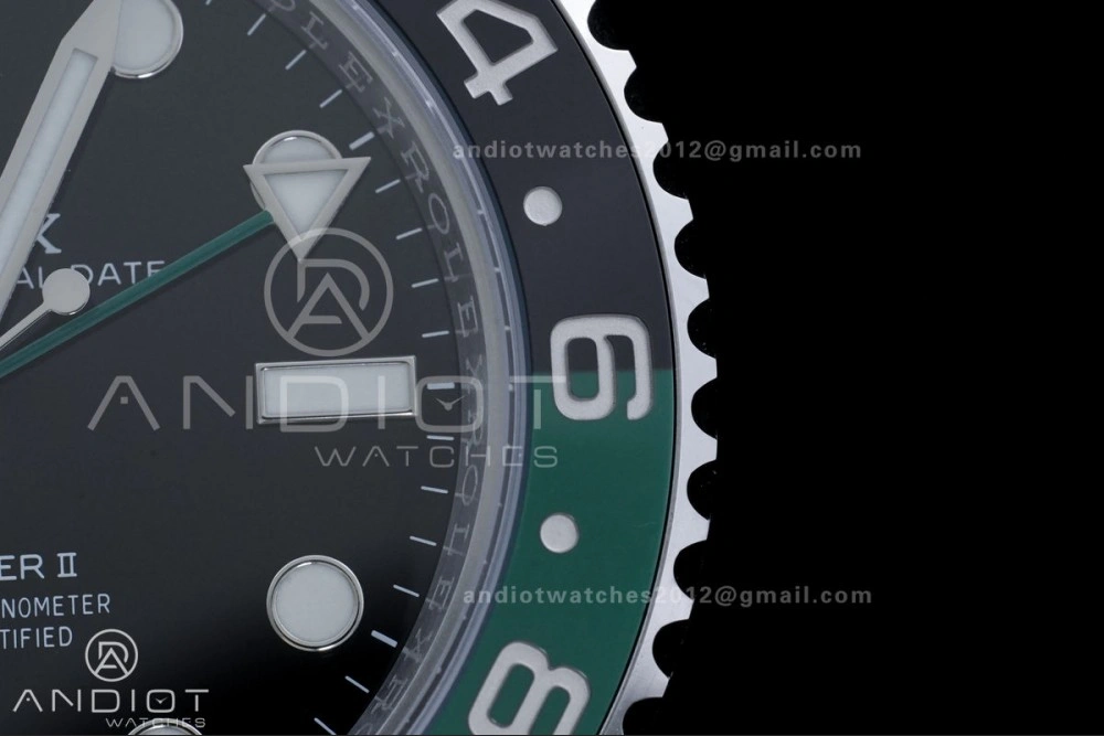 GMT Master II 126720 VTNR LHD 904L SS ARF 1:1 Best Edition on Jubilee Bracelet New SH3285 V EasyMatch 865