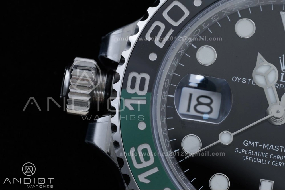 GMT Master II 126720 VTNR LHD 904L SS ARF 1:1 Best Edition on Jubilee Bracelet New SH3285 V EasyMatch 865