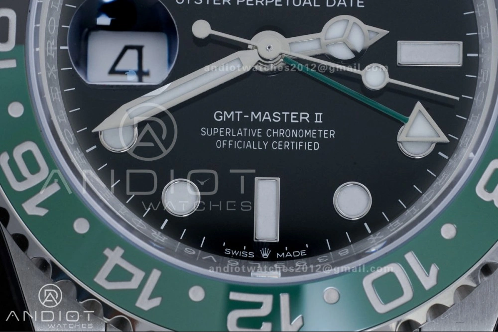 Flexible GMT Master II 126720 VTNR LHD 904L SS ARF 1:1 Best Edition on Oyster Bracelet New SH3285 V 868