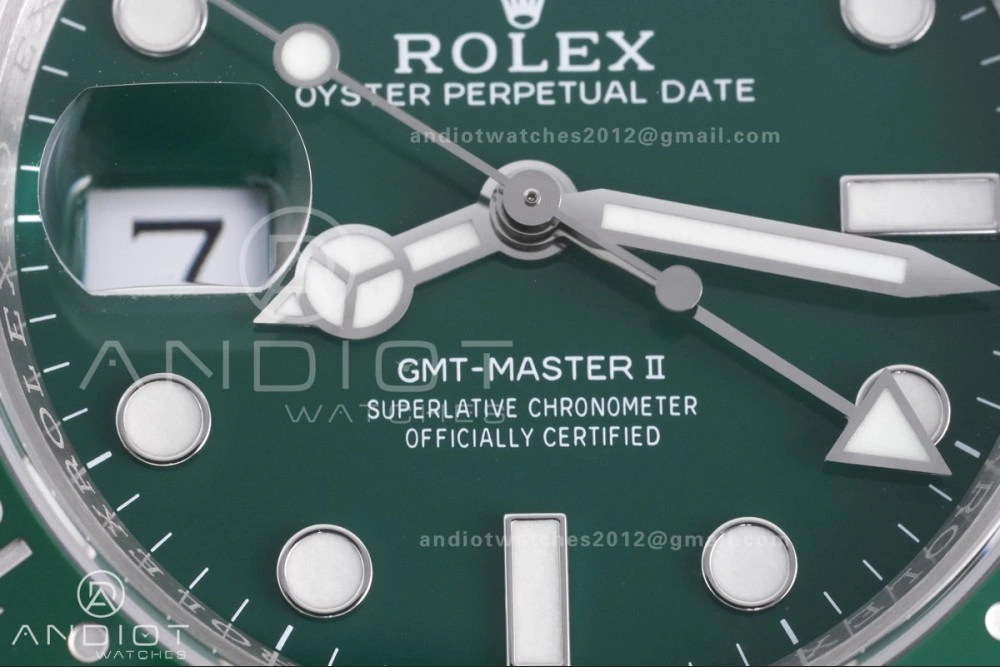 Durable GMT-Master II 126729 VTNR 904L SS V3 VSF 1:1 Sprite Best Edition Green Dial On Oyster Bracelet DD 884