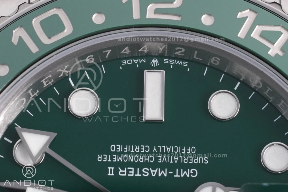 Durable GMT-Master II 126729 VTNR 904L SS V3 VSF 1:1 Sprite Best Edition Green Dial On Oyster Bracelet DD 884