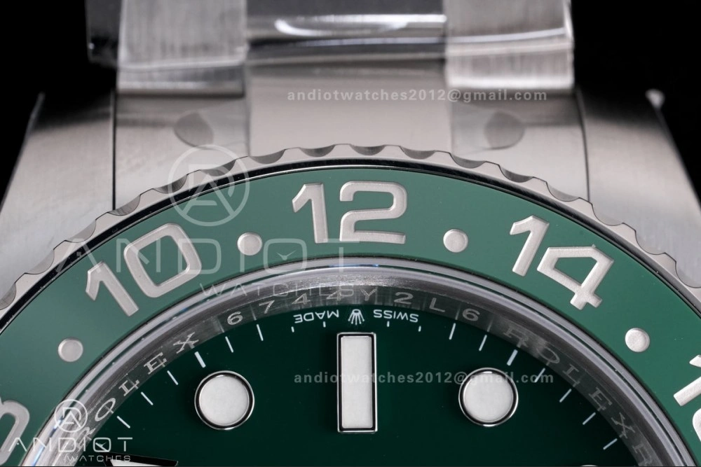 Durable GMT-Master II 126729 VTNR 904L SS V3 VSF 1:1 Sprite Best Edition Green Dial On Oyster Bracelet DD 884