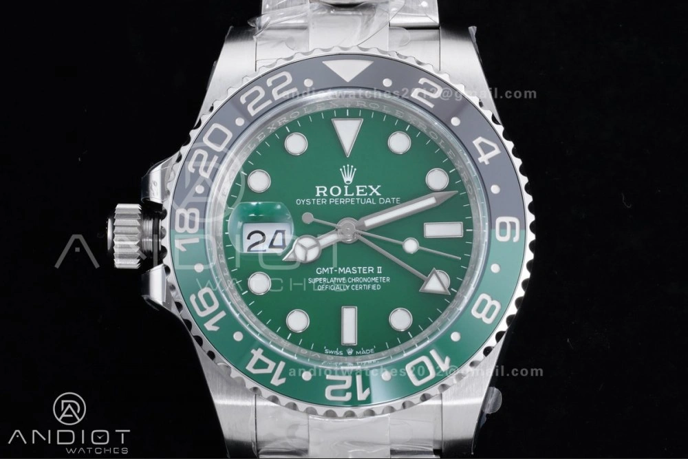GMT Master II 126729 VTNR LHD 904L SS ARF Sprite 1:1 Best Edition on Oyster Bracelet New SH3285 V Upgraded 870
