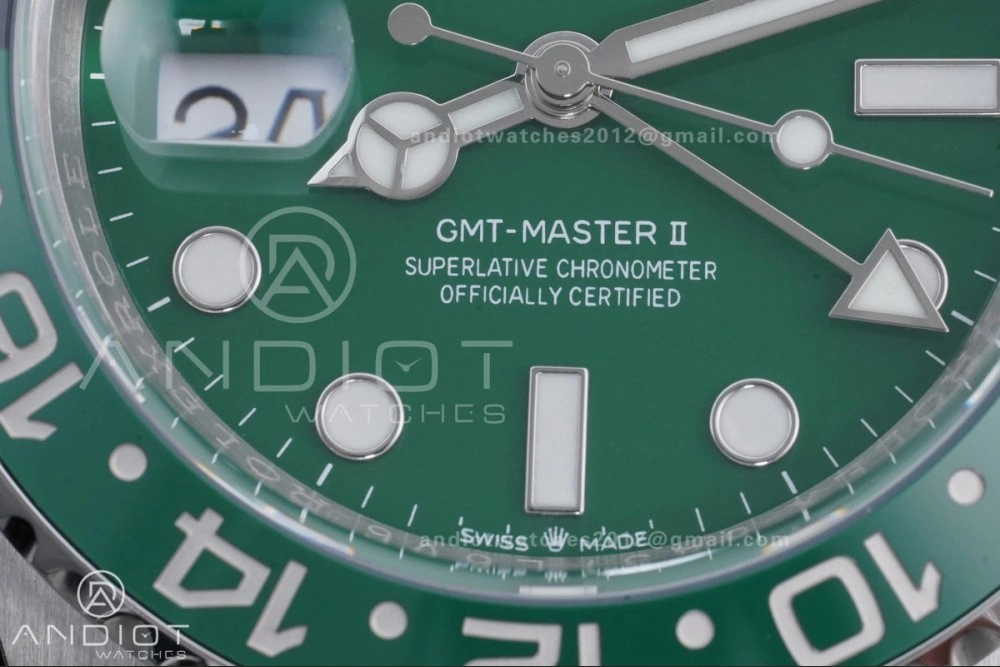 GMT Master II 126729 VTNR LHD 904L SS ARF Sprite 1:1 Best Edition on Oyster Bracelet New SH3285 V Upgraded 870