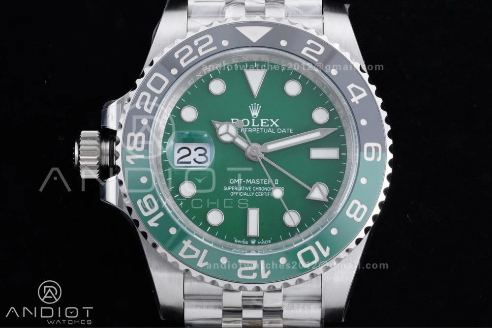 Thermal GMT Master II 126729 VTNR LHD 904L SS ARF Sprite 1:1 Best Edition on Oyster Jubilee New SH3285 V 867