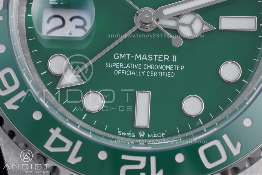 Thermal GMT Master II 126729 VTNR LHD 904L SS ARF Sprite 1:1 Best Edition on Oyster Jubilee New SH3285 V 867