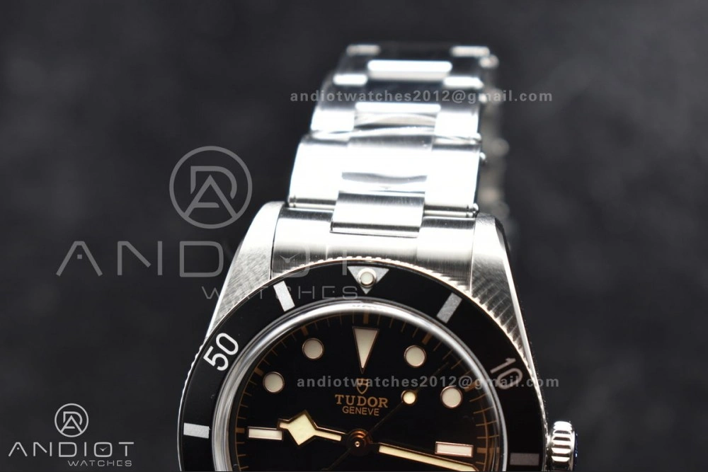 Stretchable Heritage Black Bay 37mm SS ZF 1:1 Best Edition Black Dial on SS Bracelet A 1263