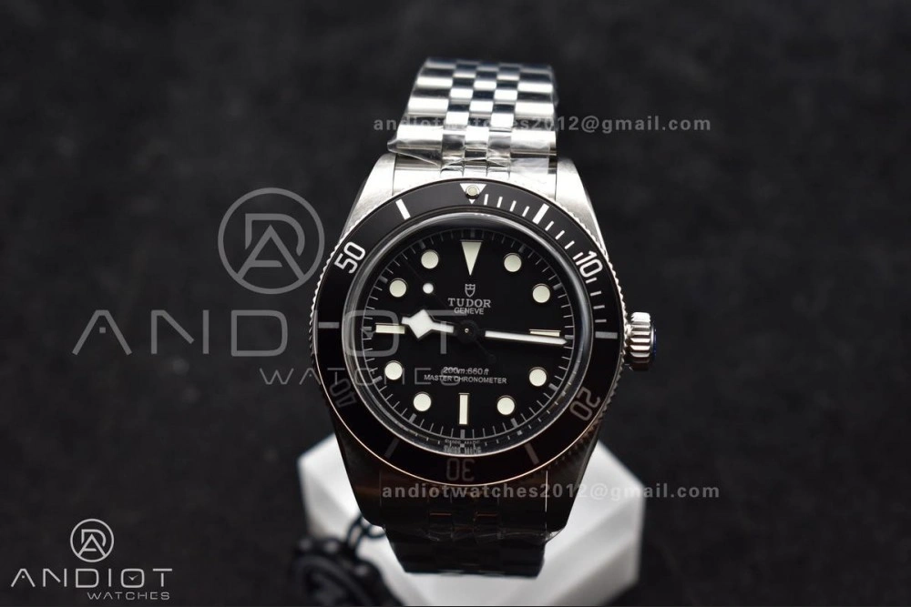 SunProtective Heritage Black Bay 41mm SS ZF 1:1 Best Edition Black Dial on Jubilee Bracelet A 1267