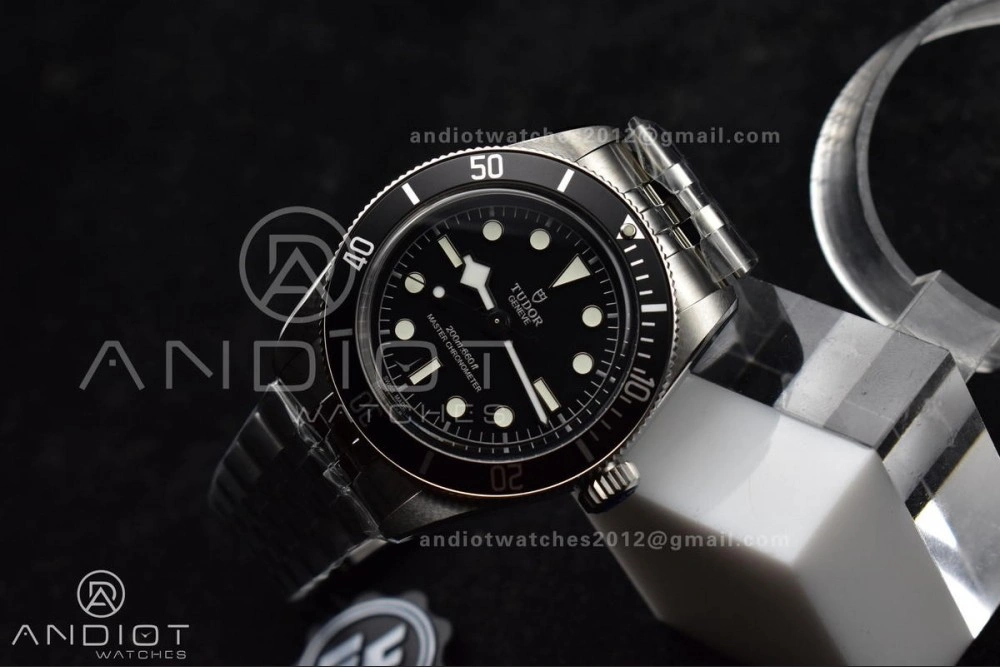 SunProtective Heritage Black Bay 41mm SS ZF 1:1 Best Edition Black Dial on Jubilee Bracelet A 1267