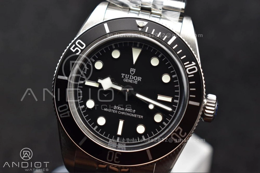 SunProtective Heritage Black Bay 41mm SS ZF 1:1 Best Edition Black Dial on Jubilee Bracelet A 1267