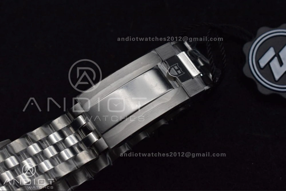 SunProtective Heritage Black Bay 41mm SS ZF 1:1 Best Edition Black Dial on Jubilee Bracelet A 1267