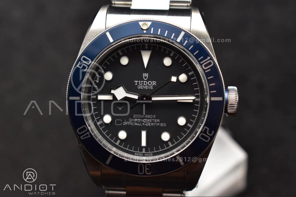 Heritage Black Bay Blue Bezel ZF 1:1 Best Edition on SS Bracelet A2824 V Refined 1271