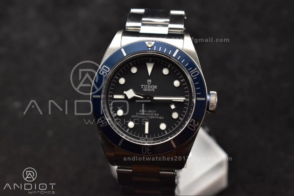Heritage Black Bay Blue Bezel ZF 1:1 Best Edition on SS Bracelet A2824 V Refined 1271