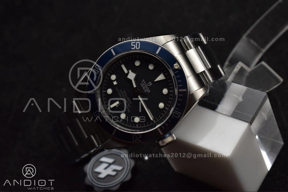 Heritage Black Bay Blue Bezel ZF 1:1 Best Edition on SS Bracelet A2824 V Refined 1271