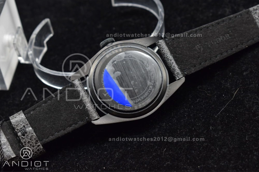 Heritage Black Bay Dark DLC ZF 1:1 Best Edition Black Bezel on Distressed Leather Strap A2824 V WrinkleFree 425
