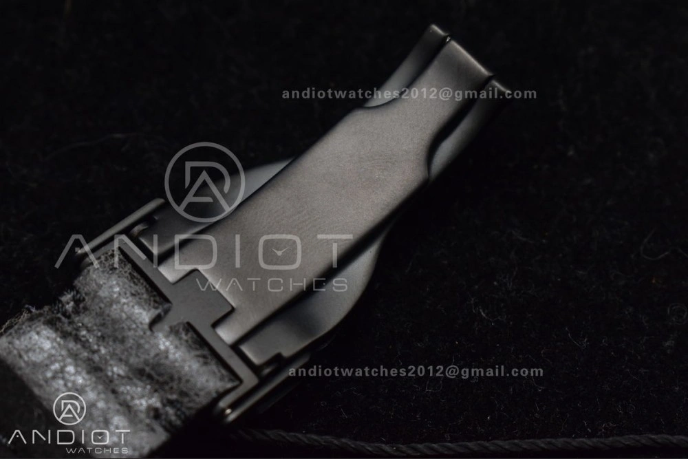 Heritage Black Bay Dark DLC ZF 1:1 Best Edition Black Bezel on Distressed Leather Strap A2824 V WrinkleFree 425