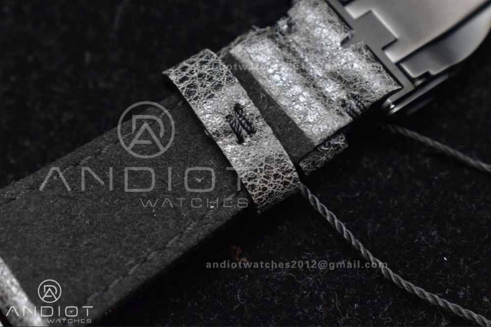 Heritage Black Bay Dark DLC ZF 1:1 Best Edition Black Bezel on Distressed Leather Strap A2824 V WrinkleFree 425