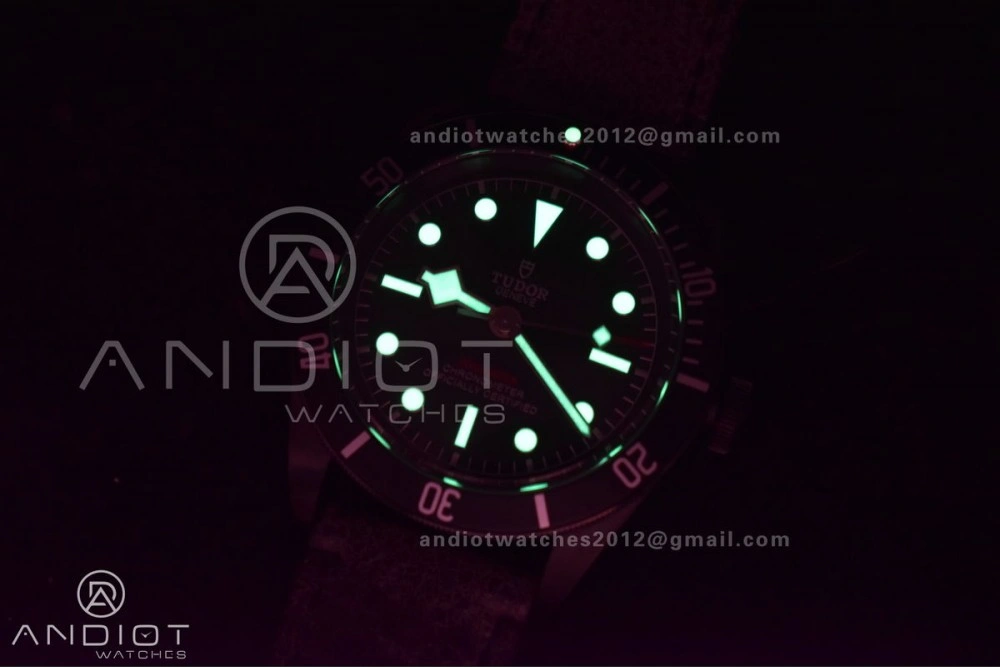 Heritage Black Bay Dark DLC ZF 1:1 Best Edition Black Bezel on Distressed Leather Strap A2824 V WrinkleFree 425