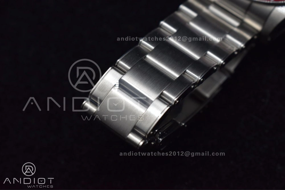 EasyMatch Heritage Black Bay Red Bezel ZF 1:1 Best Edition on SS Bracelet A 1276