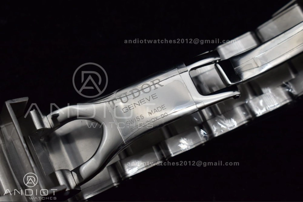 EasyMatch Heritage Black Bay Red Bezel ZF 1:1 Best Edition on SS Bracelet A 1276