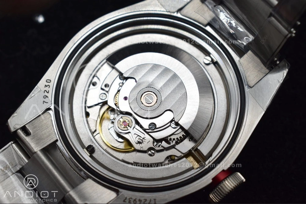 EasyMatch Heritage Black Bay Red Bezel ZF 1:1 Best Edition on SS Bracelet A 1276