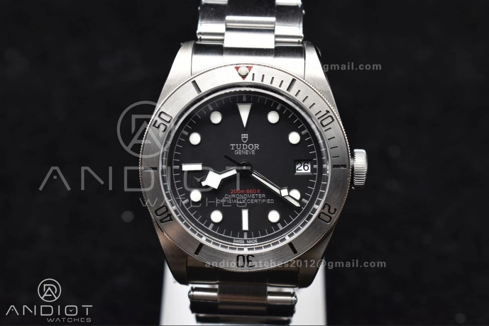 SunProtective Heritage Black Bay Steel ZF 1:1 Best Edition on SS Bracelet A2824 V 1269