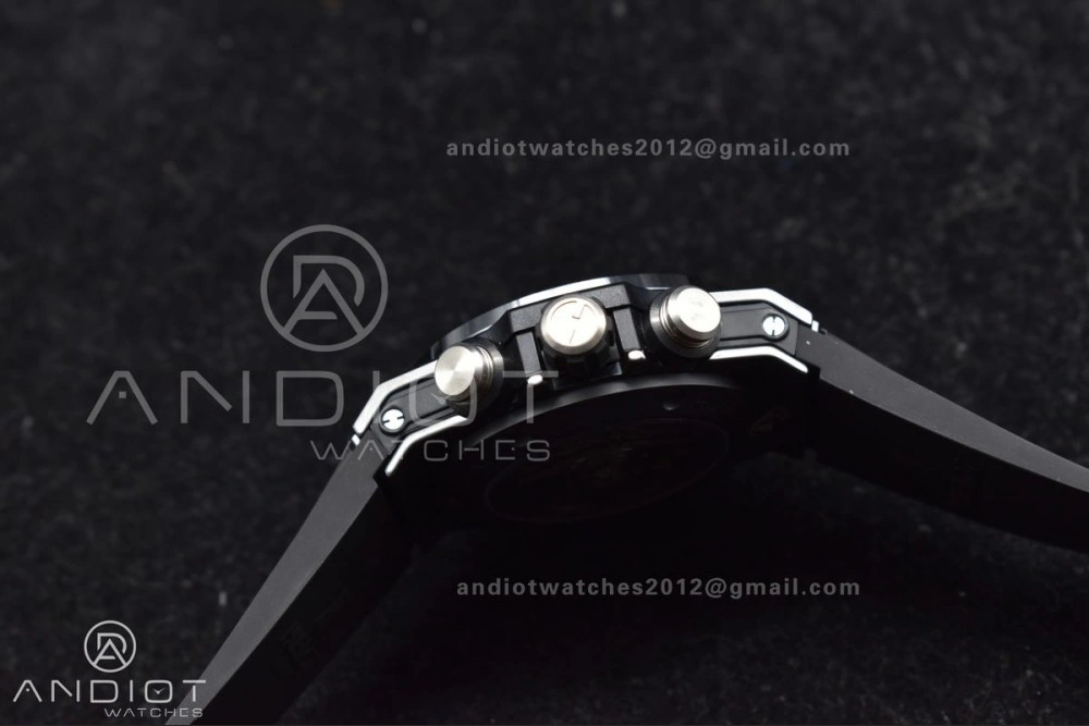 Hublot Big Bang Unico Full Black ZF 1:1 Best Edition Skeleton Dial on Black Rubber Strap A TechFriendly 276