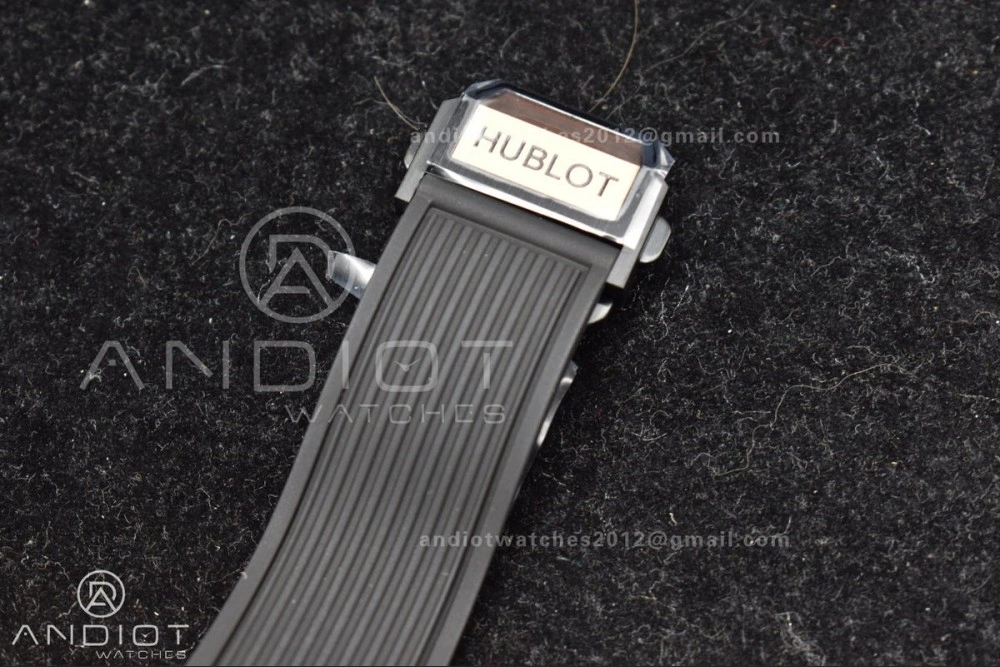 SmartChoice Hublot Big Bang Unico RG ZF 1:1 Best Edition Skeleton Dial on Black Rubber Strap A 904
