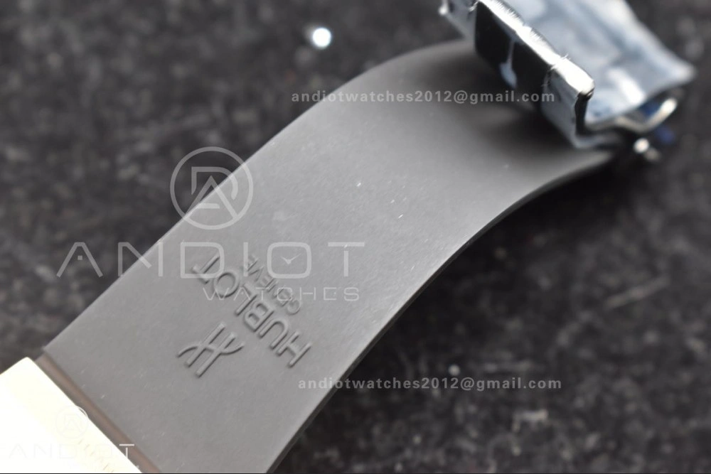 SmartChoice Hublot Big Bang Unico RG ZF 1:1 Best Edition Skeleton Dial on Black Rubber Strap A 904