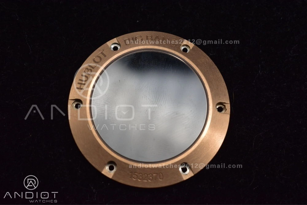 SmartChoice Hublot Big Bang Unico RG ZF 1:1 Best Edition Skeleton Dial on Black Rubber Strap A 904