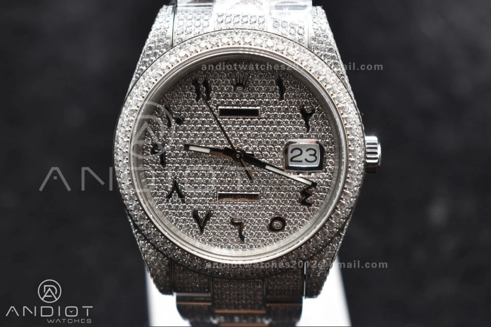 MultiPurpose JDF 41mm Best Version Diamond DateJust Arabic Markers with Numerical Date Wheel 900