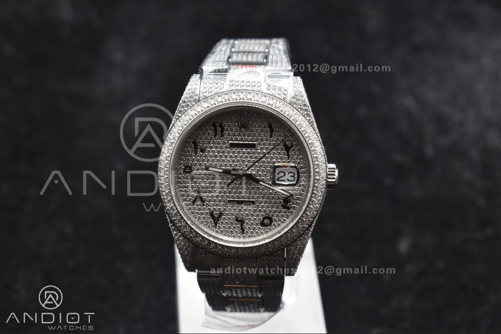 MultiPurpose JDF 41mm Best Version Diamond DateJust Arabic Markers with Numerical Date Wheel 900