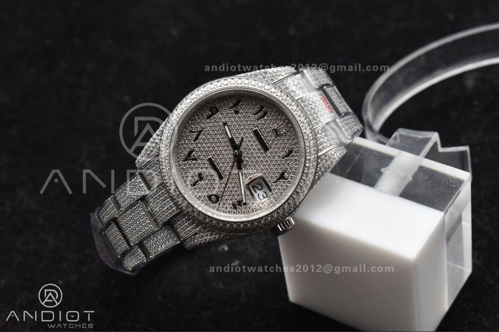 MultiPurpose JDF 41mm Best Version Diamond DateJust Arabic Markers with Numerical Date Wheel 900
