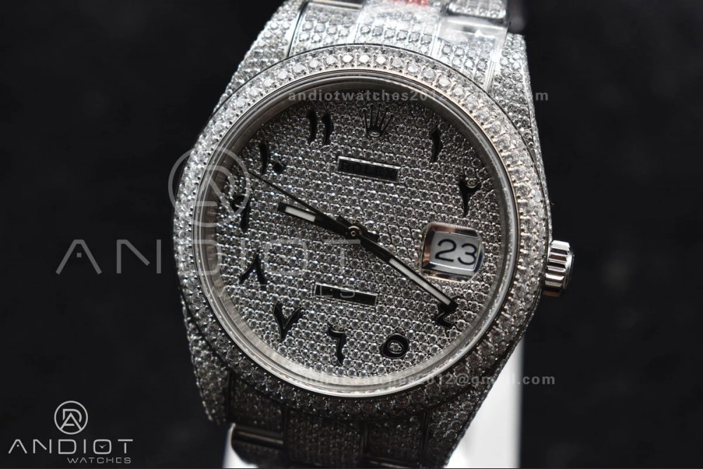 MultiPurpose JDF 41mm Best Version Diamond DateJust Arabic Markers with Numerical Date Wheel 900