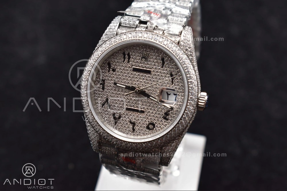 Elegant JDF 41mm Best Version Diamond DateJust Arabic Markers 896