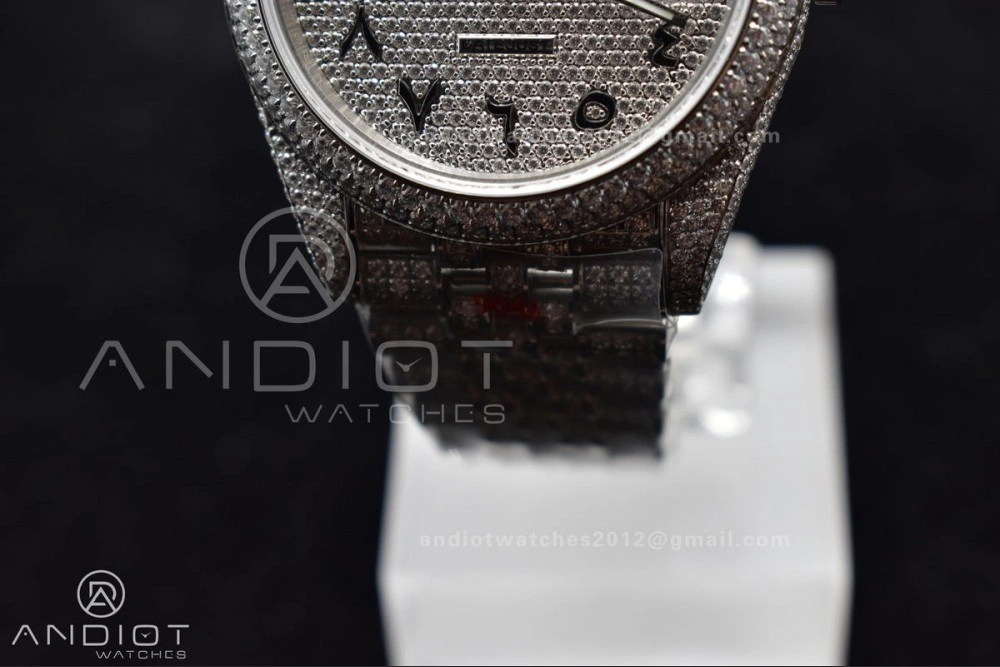 Elegant JDF 41mm Best Version Diamond DateJust Arabic Markers 896