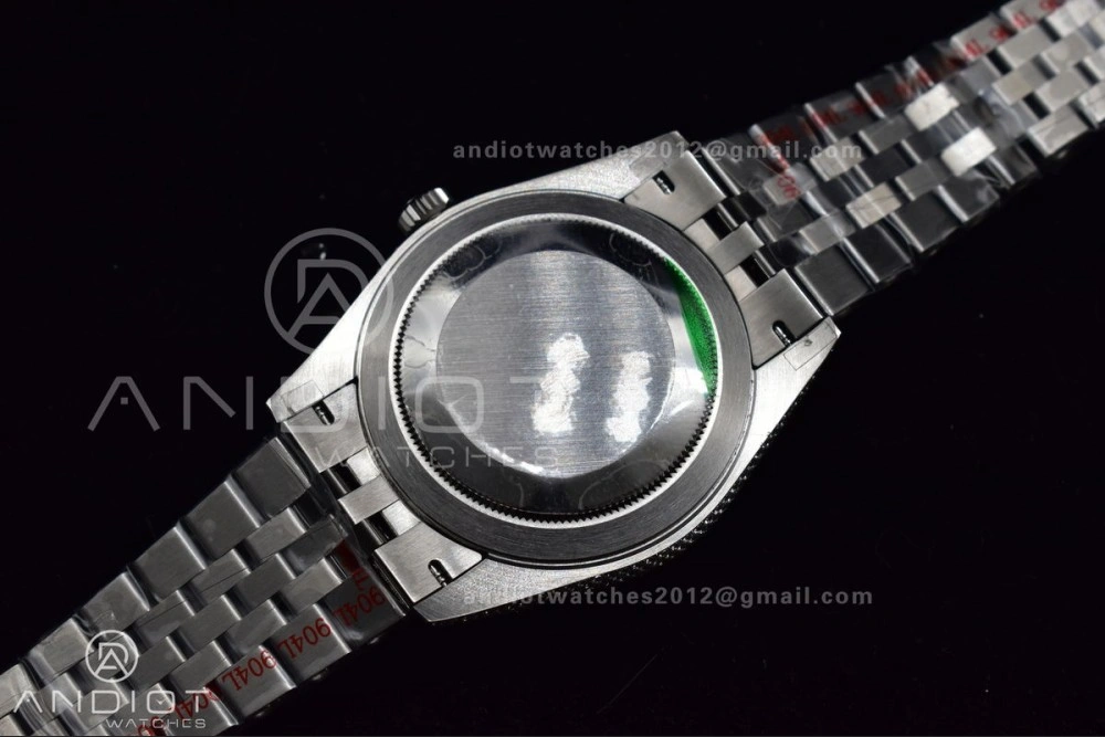 JDF 41mm Best Version Diamond DateJust Blue Stick Markers Durable 897
