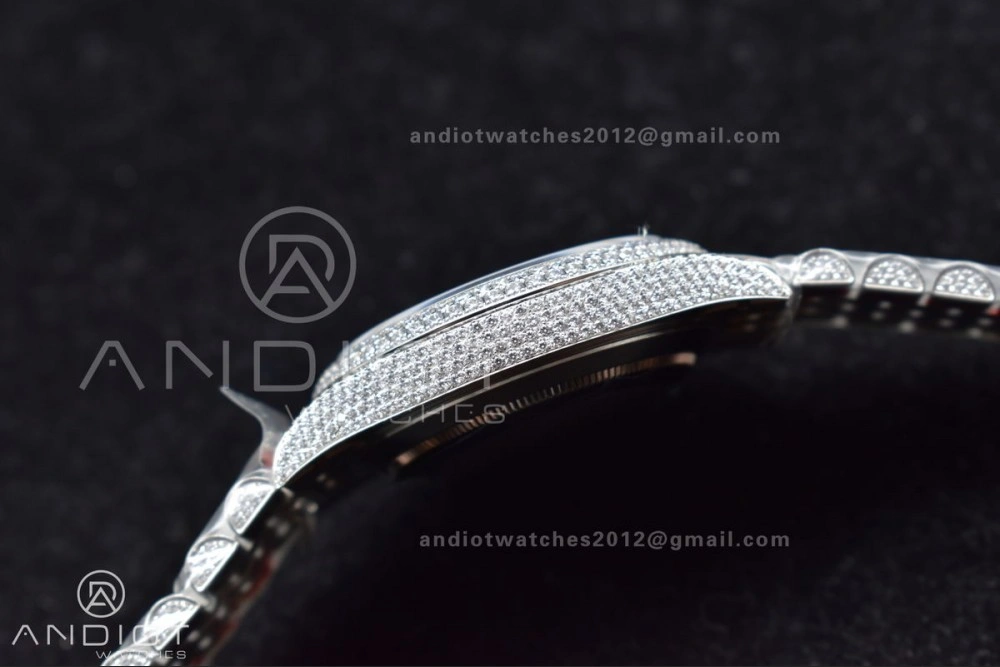 AllSeason JDF 41mm Best Version Diamond DateJust White Stick Markers 906