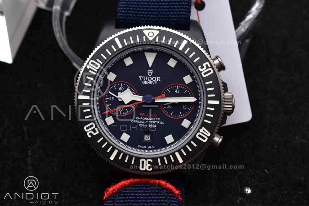 Durable M+ Factory 1:1 Best Edition Red Bull Racing Tudor Pelagos FXD Black Titanium DD 1281