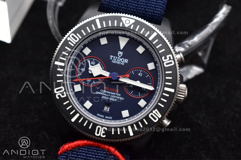 Durable M+ Factory 1:1 Best Edition Red Bull Racing Tudor Pelagos FXD Black Titanium DD 1281