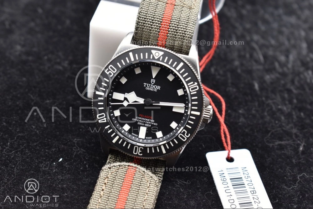 Attractive M+ Factory 1:1 Best Edition Tudor Pelagos FXD Black Titanium 1279