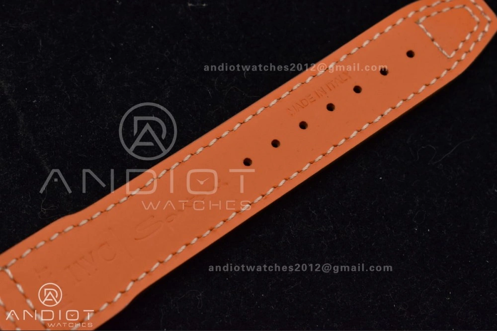 Stylish Mark XVIII IW327006 Titanium V7F 1:1 Best Edition BlueDial on Brown Leather Strap A 297