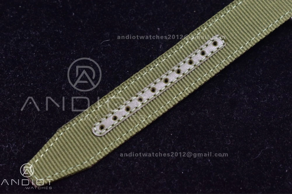 Mark XVIII “TRIBUTE TO MARK XI” IW327007 M+F 1:1 Best Edition Black Dial on Green Nylon Strap A Refined 429