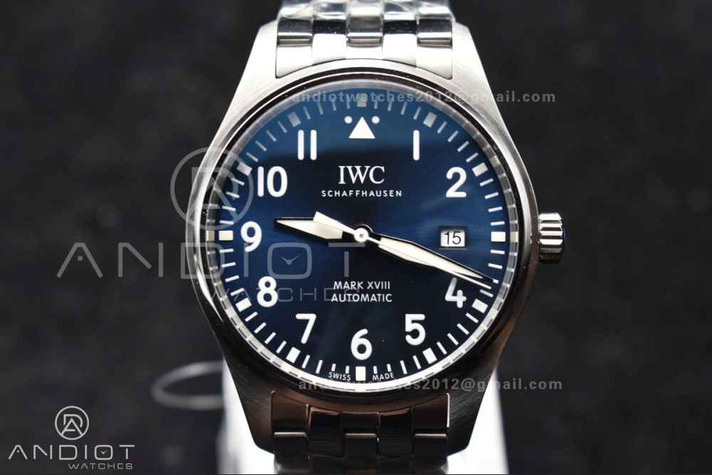Mark XVIII V7F 1:1 Best Edition Blue Dial on SS Bracelet Asian ETA RelaxedFit 903