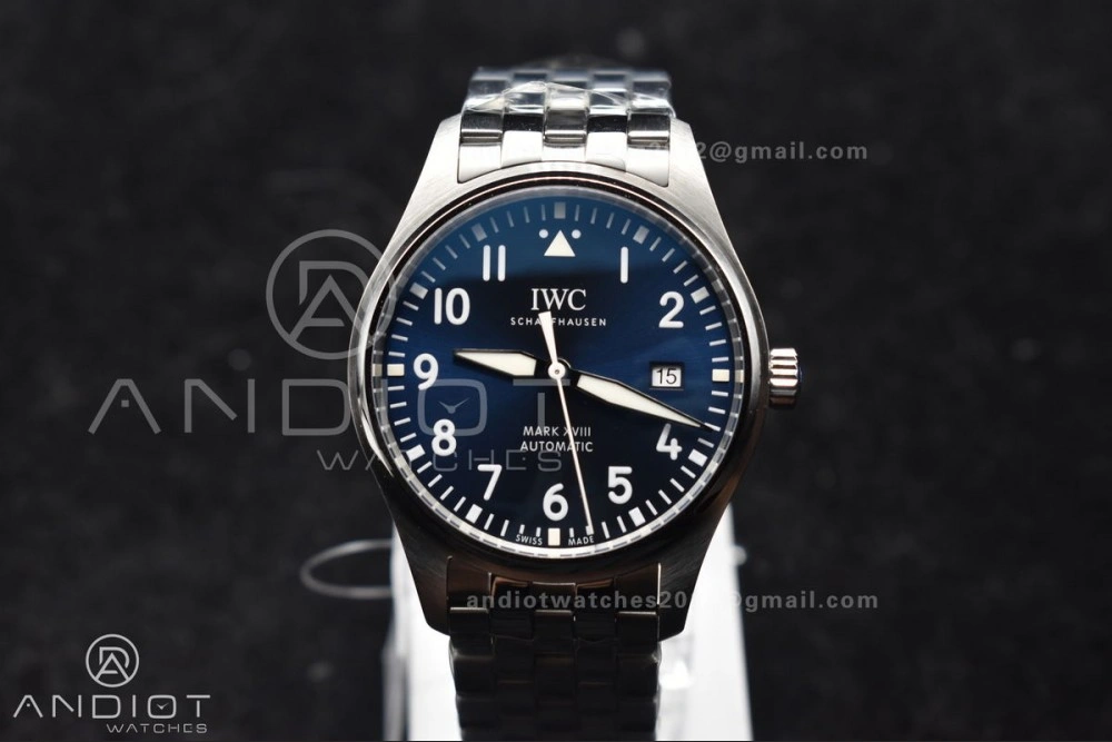 Mark XVIII V7F 1:1 Best Edition Blue Dial on SS Bracelet Asian ETA RelaxedFit 903