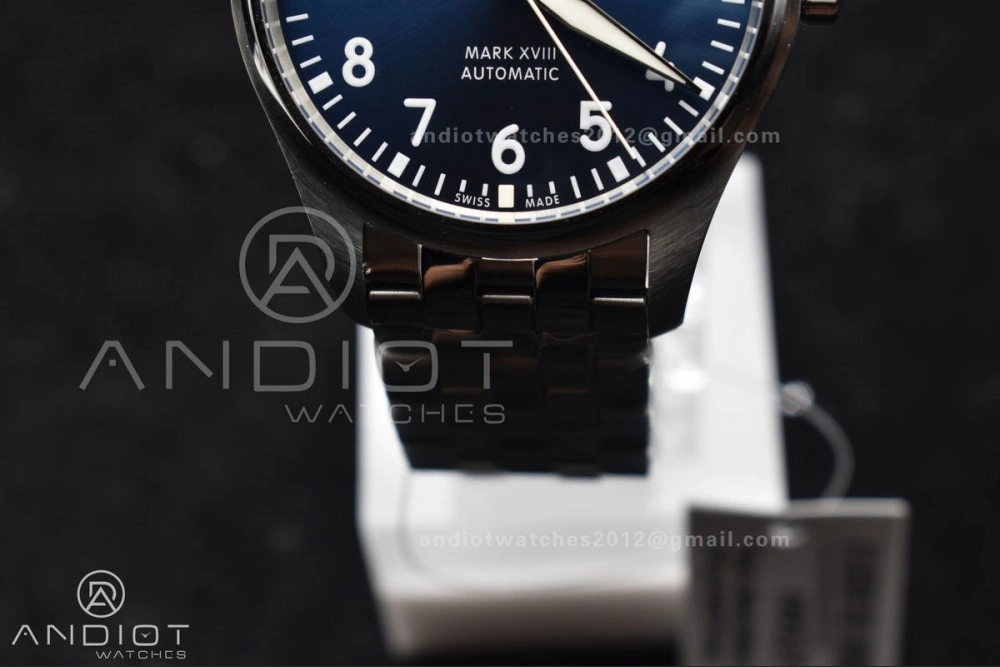 Mark XVIII V7F 1:1 Best Edition Blue Dial on SS Bracelet Asian ETA RelaxedFit 903