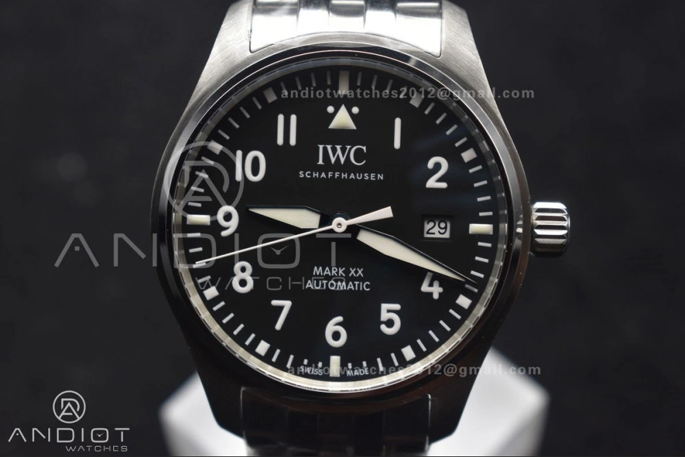 Mark XX V7F 1:1 Best Edition Black Dial on SS Bracelet Asian UrbanChic 302