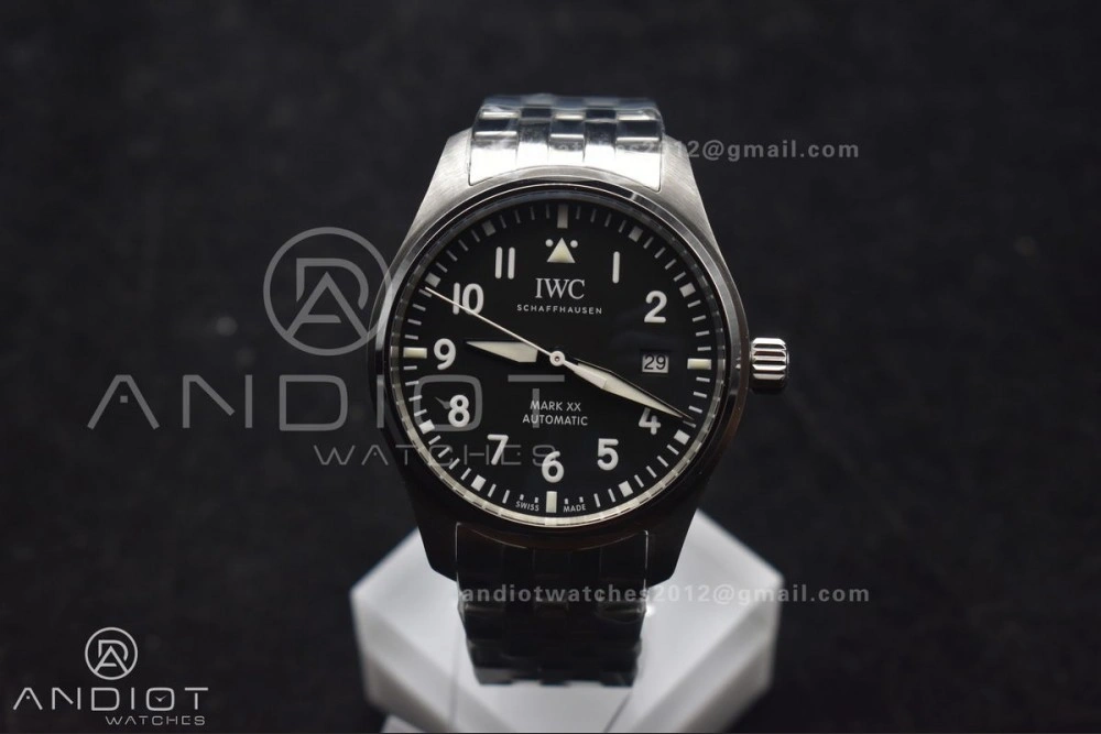 Mark XX V7F 1:1 Best Edition Black Dial on SS Bracelet Asian UrbanChic 302
